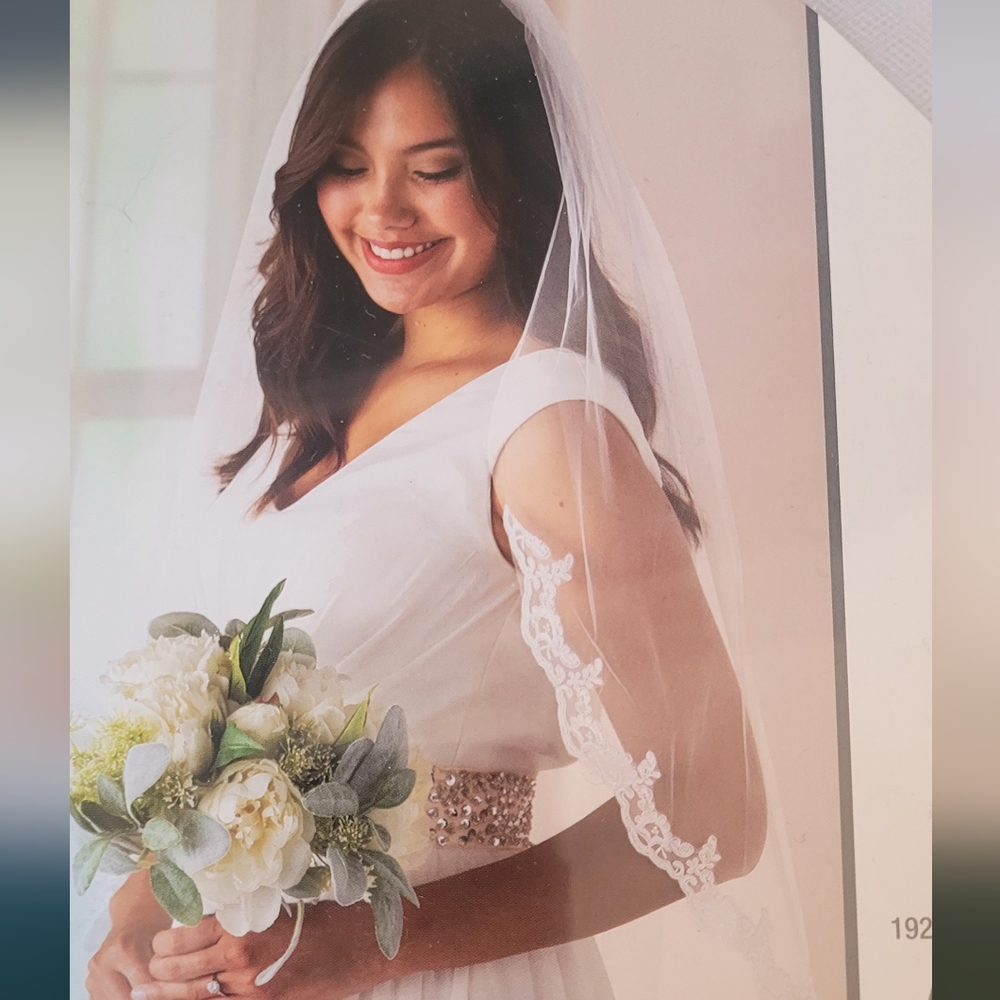 White Lace Veil